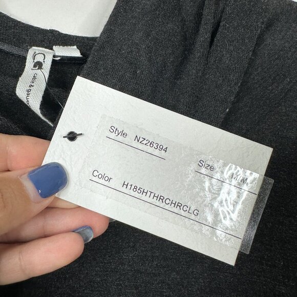 2/$24 NWT Cable & Gauge Cowl Neck Sweater Black Medium #A0514 TRB3 - Picture 7 of 10